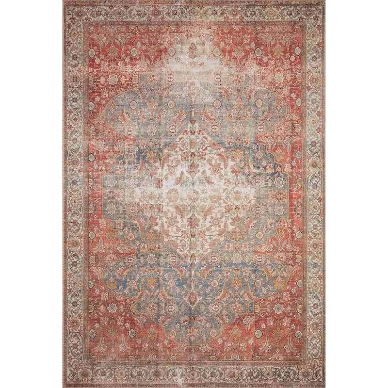 Alexander Home Victoria Bohemian Medallion Printed Vintage Area Rug