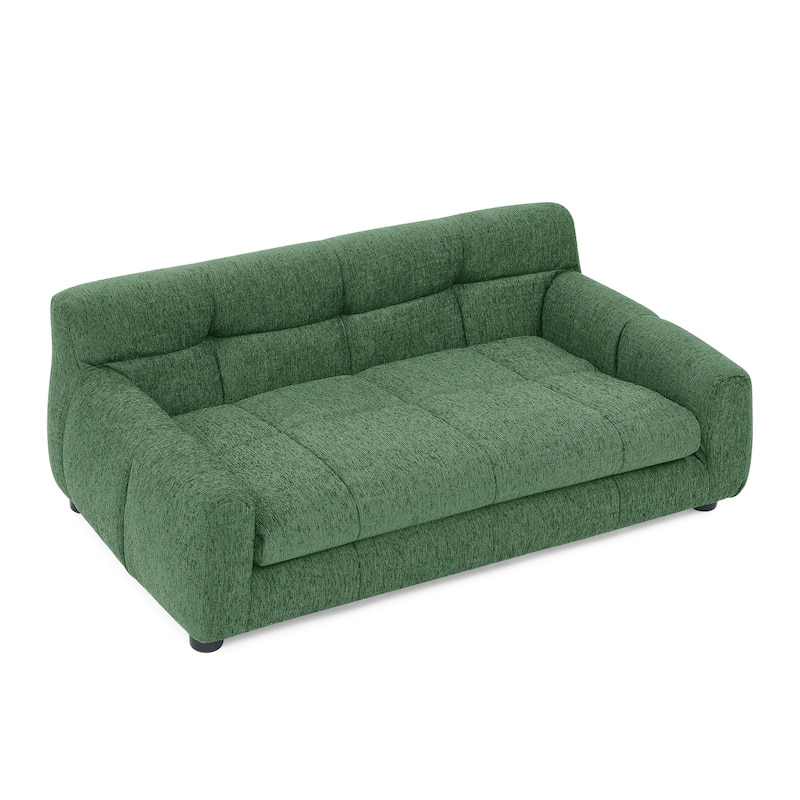 Modern Pet Sofa with Backrest and Armrests Up to 70lbs