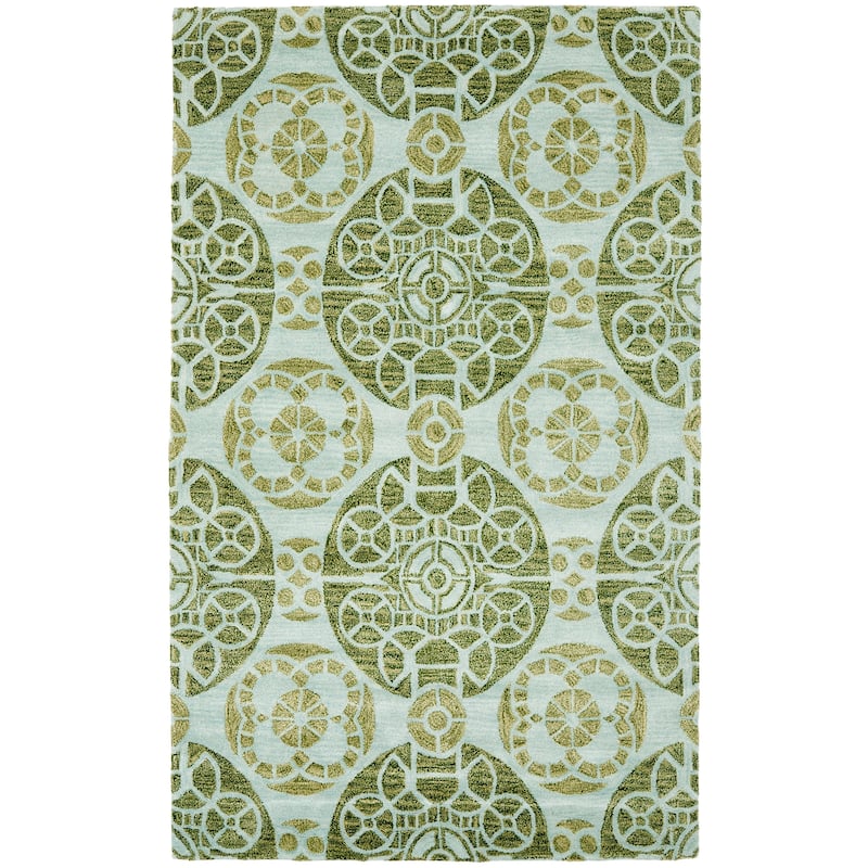 SAFAVIEH Handmade Wyndham Dinie Modern Wool Rug