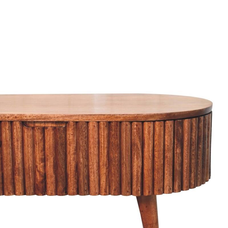 Artisan Furniture Solid Wood Honey Caramel Mokka Coffee Table
