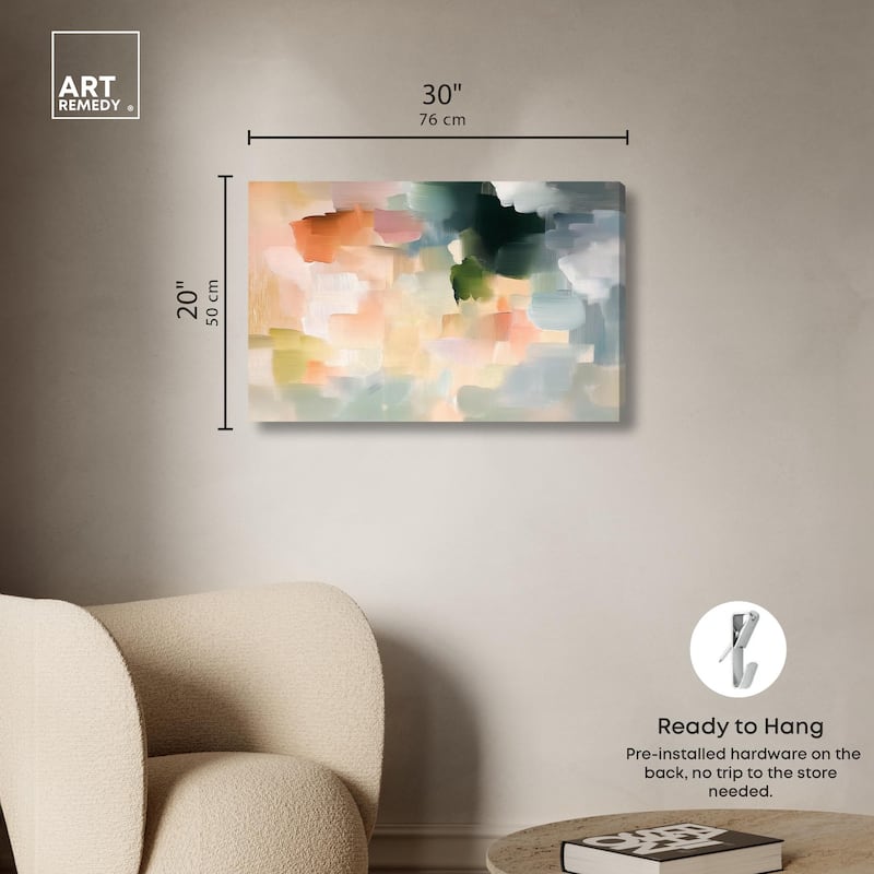 Dreamlike Hues II Canvas by Art Remedy, Gallery Wrapped