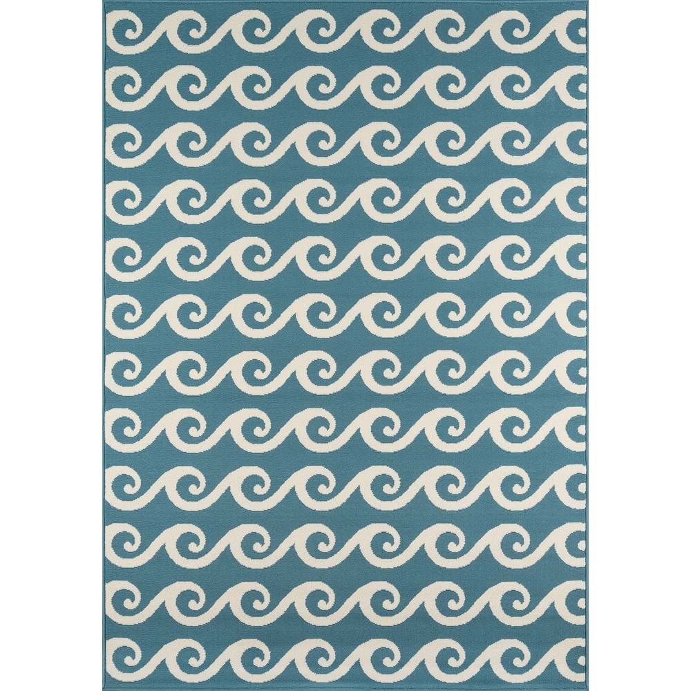 Momeni Baja Waves Indoor Outdoor Rug