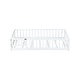preview thumbnail 149 of 173, Toddler Floor Bed with Fence and Door, Montessori Platform Floorbed with Safety Guardrails for Children Boys Girls Kids Playroom