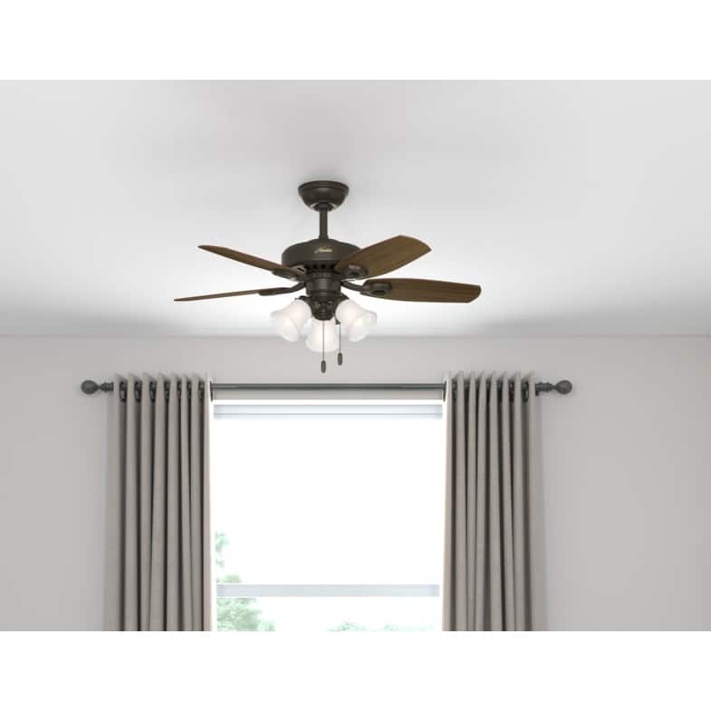 Hunter Fan Builder Small Room 42 in. New Bronze Indoor Ceiling Fan