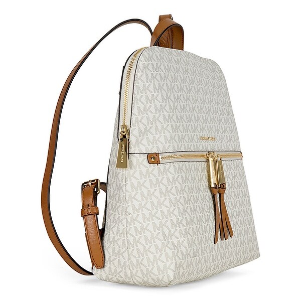 michael kors signature rhea medium slim backpack