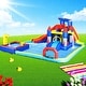 preview thumbnail 1 of 11, Inflatable Water Park with Slide and Blower,Outdoor Bounce House Splash Pool, ETL Certified Blower Included,Backyard Water Slide Multicolor