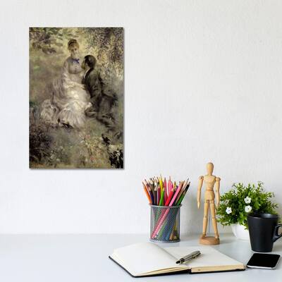 iCanvas "The Lovers, c.1875 " by Pierre-Auguste Renoir Canvas Print