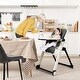 preview thumbnail 12 of 13, Babyjoy Foldable High Chair Baby Height Adjustable Feeding Chair for - See Details
