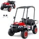 preview thumbnail 11 of 38, Costway 24V 7AH Kids Golf Cart 4WD 2 Seater Ride on Car with Sun Shade