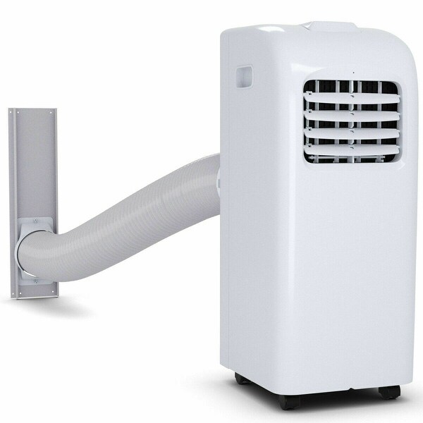 Window Wall Mount 4 Caster Wheel Remote Control Portable Air