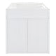 preview thumbnail 13 of 18, Maximized Storage Space Design Loft Bed with Guardrail, Sturdy Construction, Full Size, White