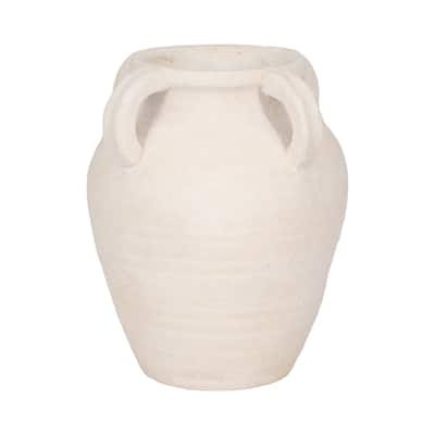 Sagebrook Home Multi Handle Jug, Black/White