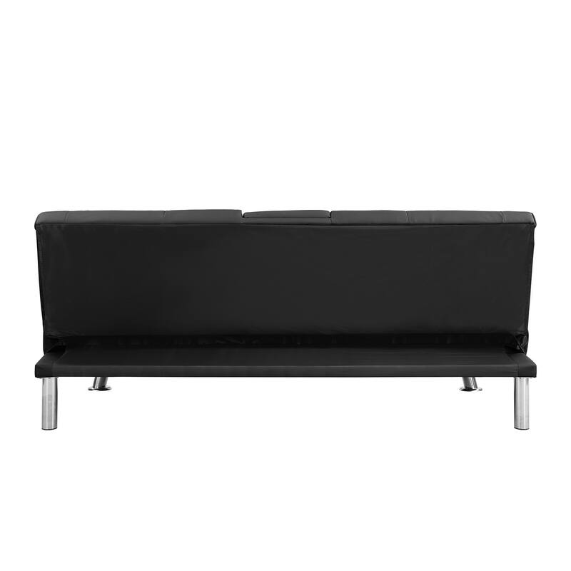 Wooden frame lounge chair with armrests stainless steel legs