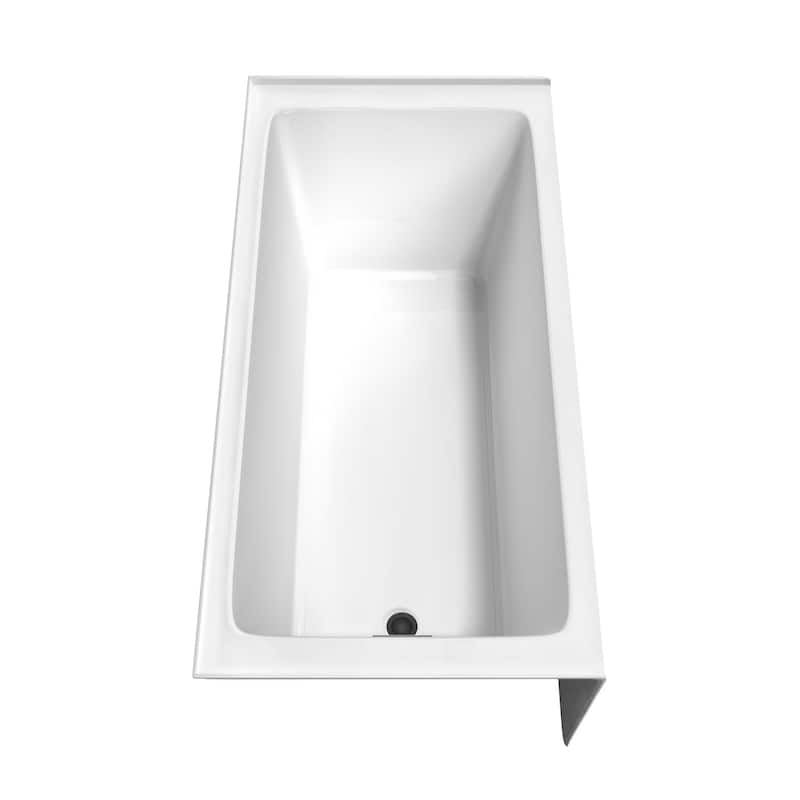 Grayley 60-Inch x 30-Inch Alcove Bathtub in White with Options