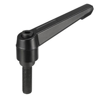 M10 x 32mm Thread Push Button Ratchet Level Adjustable Handle Male ...