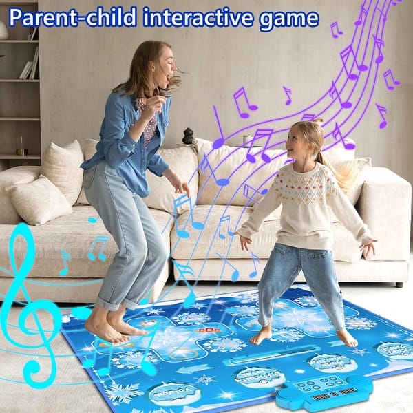 Alfombra De Baile Interactiva USB - Con Múltiples Canciones, Antideslizante, Plegable, Ideal Para Fiestas En Casa Y Ejercicio