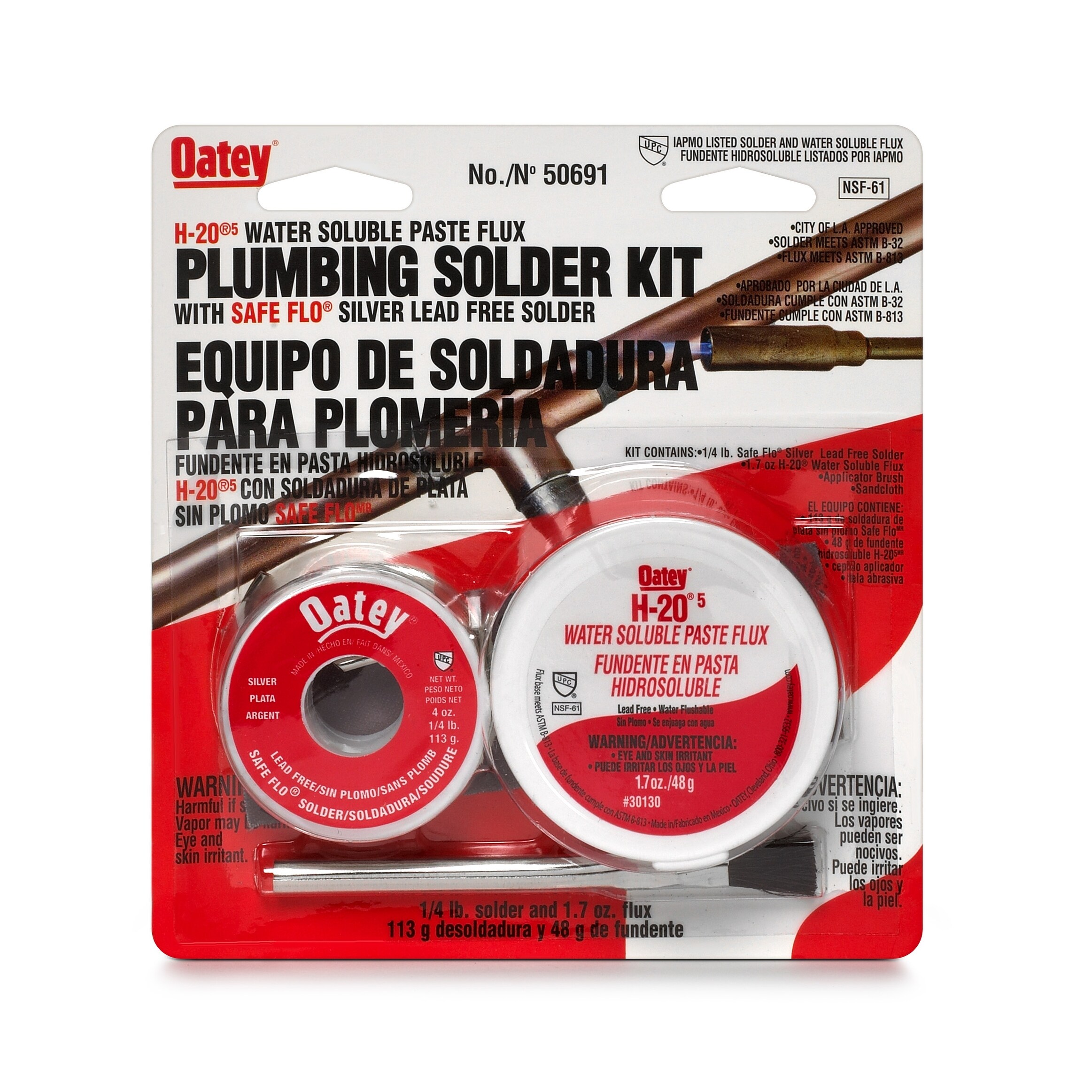 Safe shop flo solder