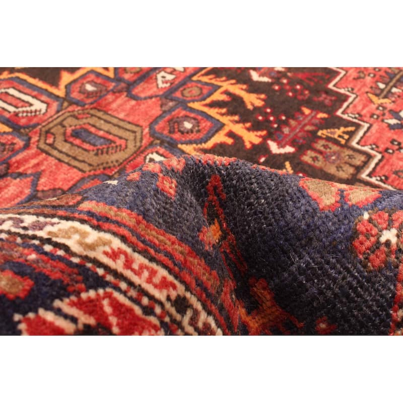 ECARPETGALLERY Hand-knotted Anadol Red Wool Rug - 3'9 x 6'1