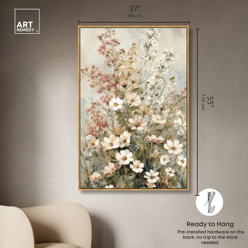 Heirloom Blossoms I Canvas by Art Remedy