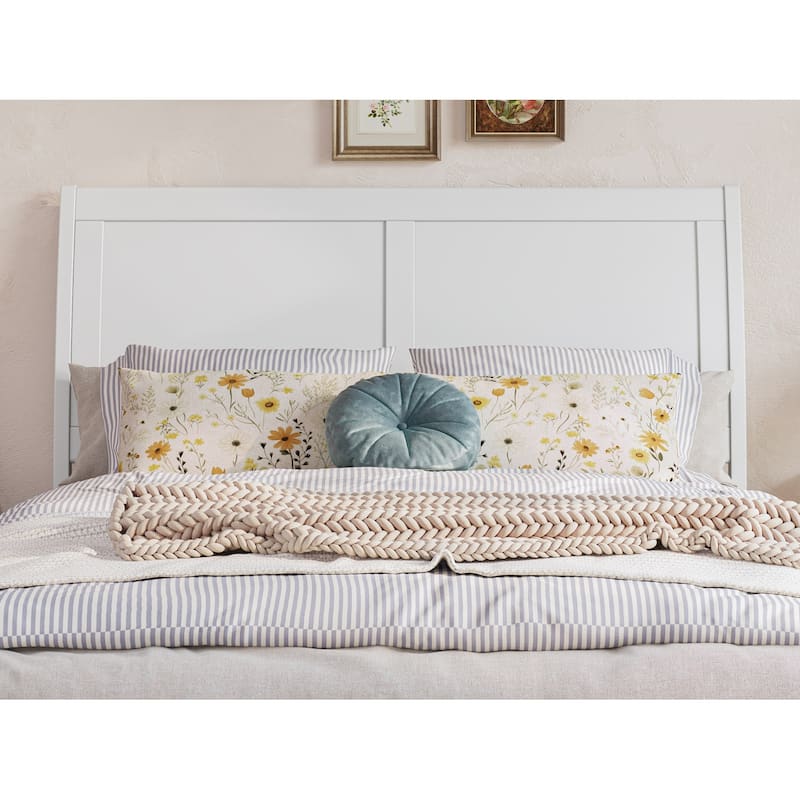Andorra Platform Bed with Panel Footboard and Storage Drawers