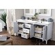 preview thumbnail 29 of 33, James Martin Vanities Palisades 72" Double Vanity, Bright White