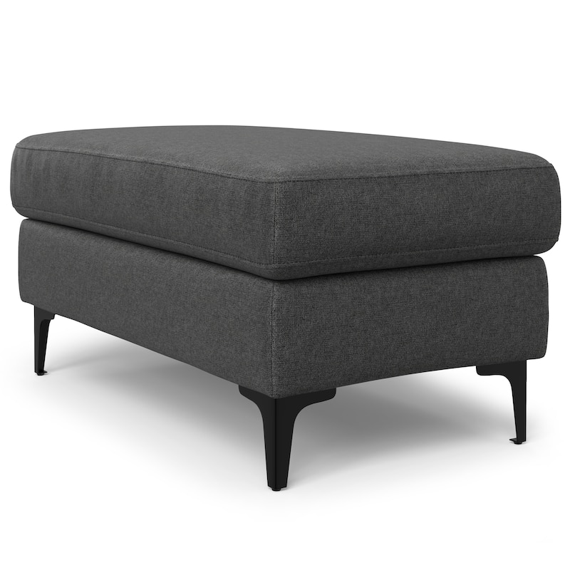WYNDENHALL Lana Ottoman in Tightly Woven Performance Fabric