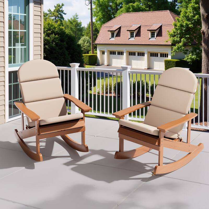 Outdoor Adirondack Chairs Cushion with Sunbrela Fabric