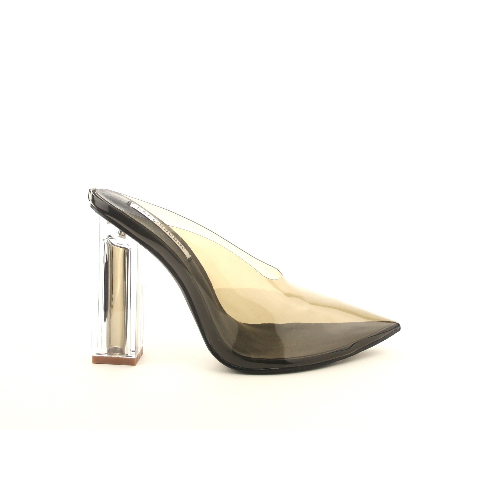 lucite high heels
