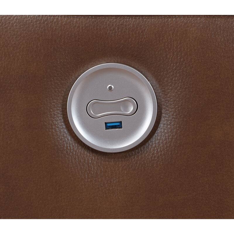 Greenfield Upholstered Power Reclining Loveseat