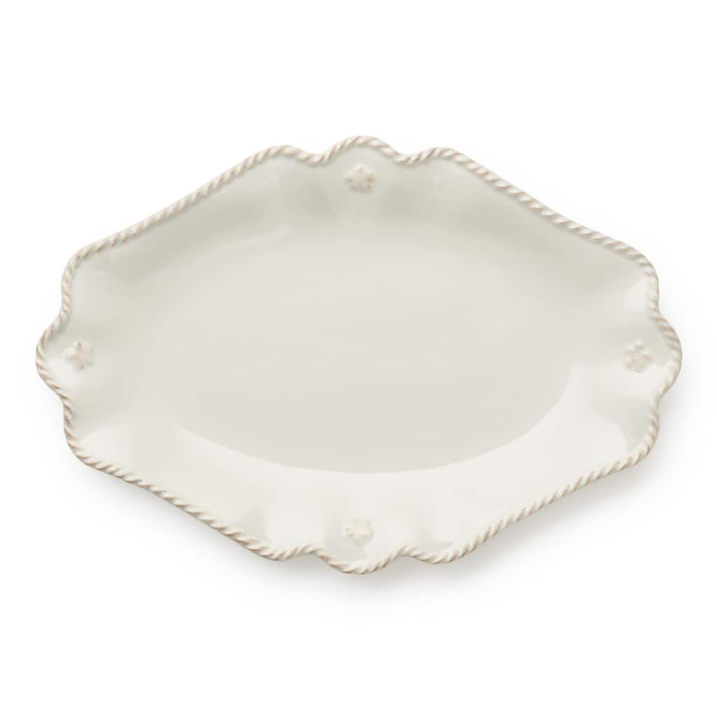 Certified International Heritage Small Oval Platter 13" x 8.75" - 13"W x 8.75"D x 1.25"H