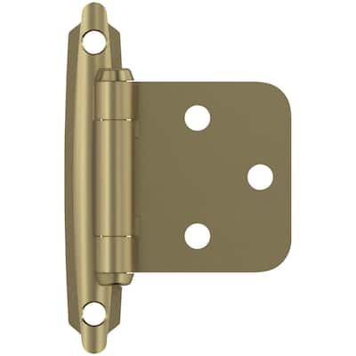 Amerock BP3429 Functional Hardware Variable Overlay Surface Mount - Golden Champagne
