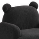 preview thumbnail 3 of 9, 25.5"W Teddy Velvet Bear-Shaped Kids Armchair, for Child's Playroom, Bedroom, Living room