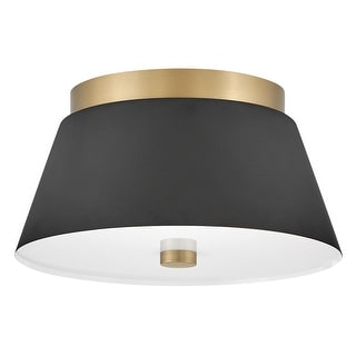 Lark 83511 Tess 2 Light 11" Wide Flush Mount Ceiling Fixture