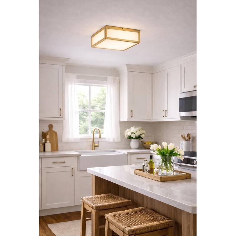 10-inches Integrated LED Flush Mount Light