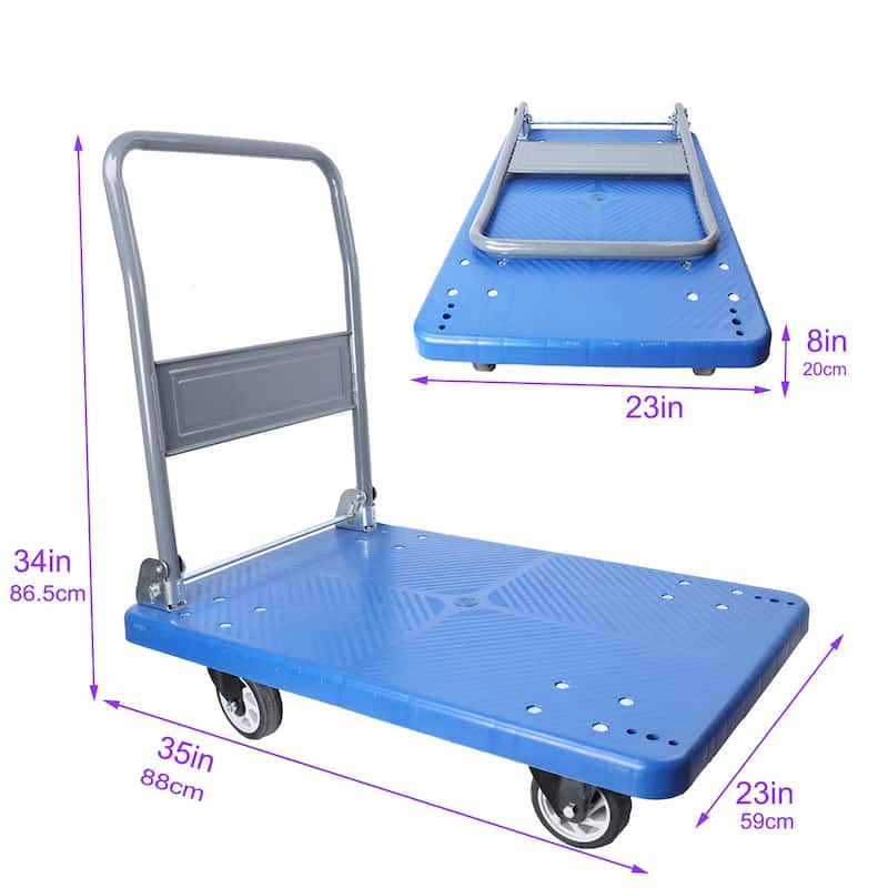Hand Truck Foldable Push Cart Dolly