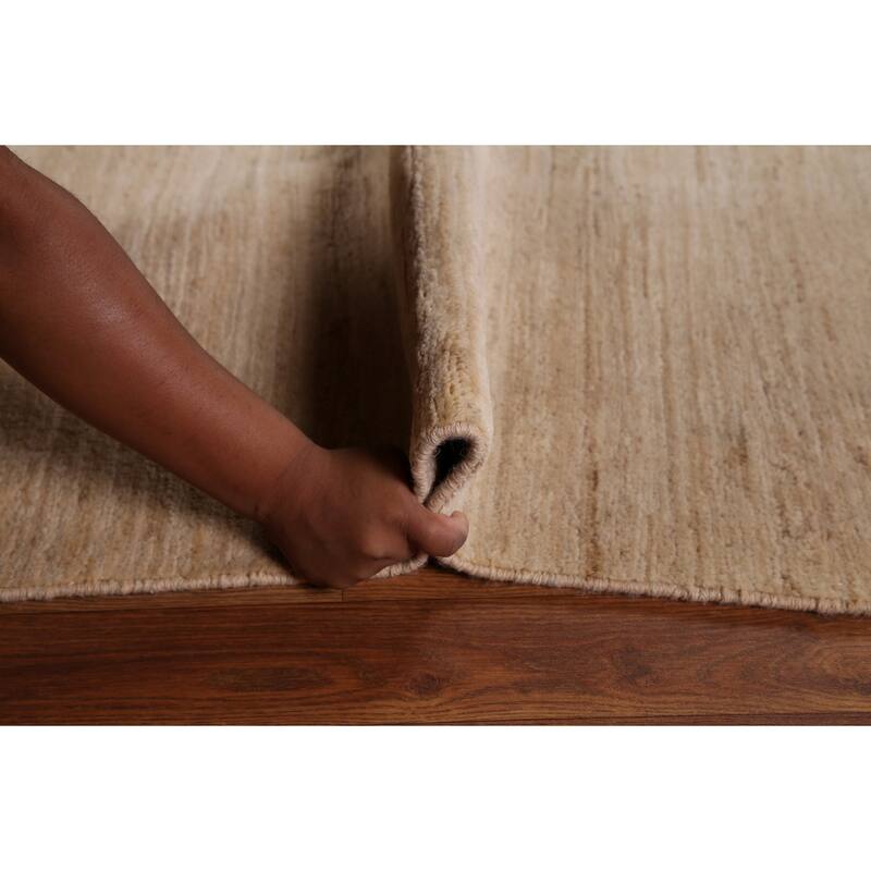 Gabbeh Kashkoli Oriental Area Rug Hand-knotted Wool Carpet - 6'7"x 9'6"