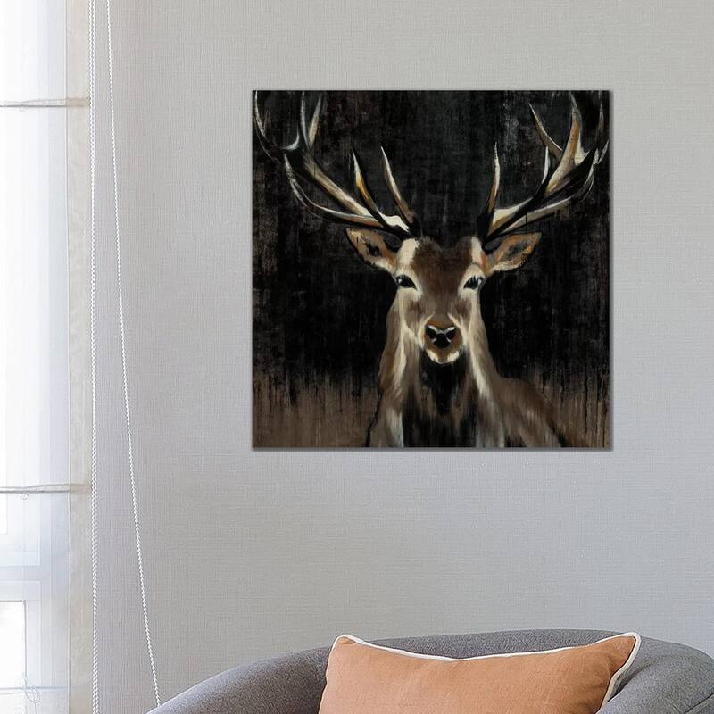 iCanvas "Young Buck" by Liz Jardine Canvas Print - 26x26x1.5