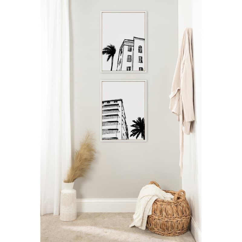 Kate and Laurel Sylvie Art Deco Canvas Art by Creative Bunch Studio