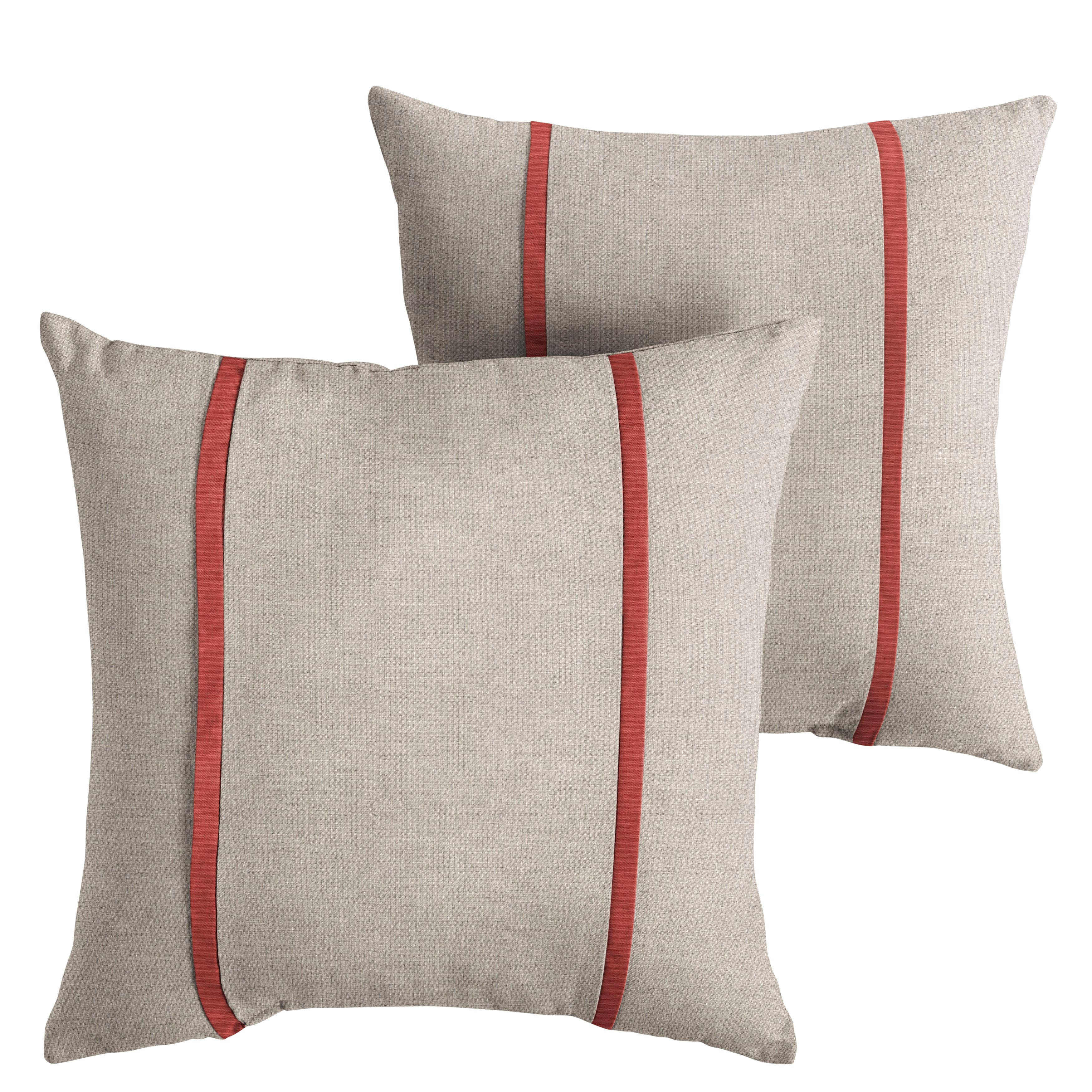 Option Sunbrella - Cast Silver/Canvas Henna
