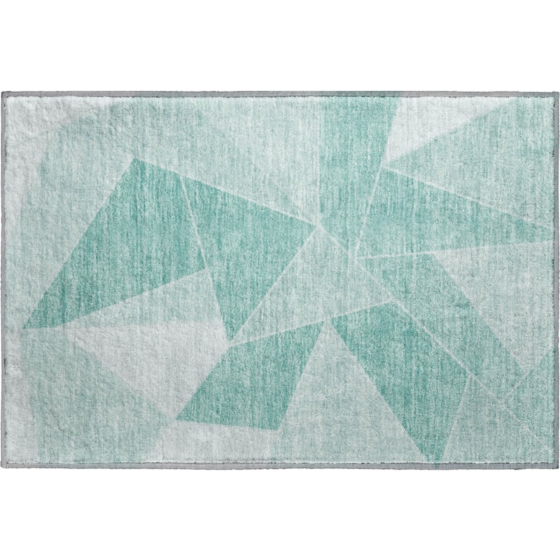 Premium Washable Super Soft Contemporary Mosaic Mayfield Rug