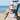Folding Beach Chairs with Wheels, Lounge Chair with Canopy Shade
