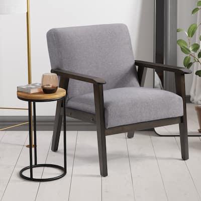 CorLiving Greyson Wood Armchair