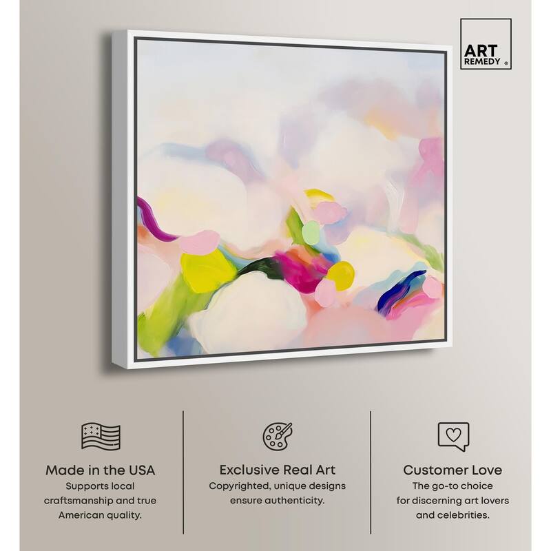 Colorfield Patches II Canvas by Art Remedy