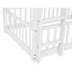 preview thumbnail 60 of 58, Twin Over Twin Bunk Bed with Slide,Ladder,Door,Safety Guardrails,Floor