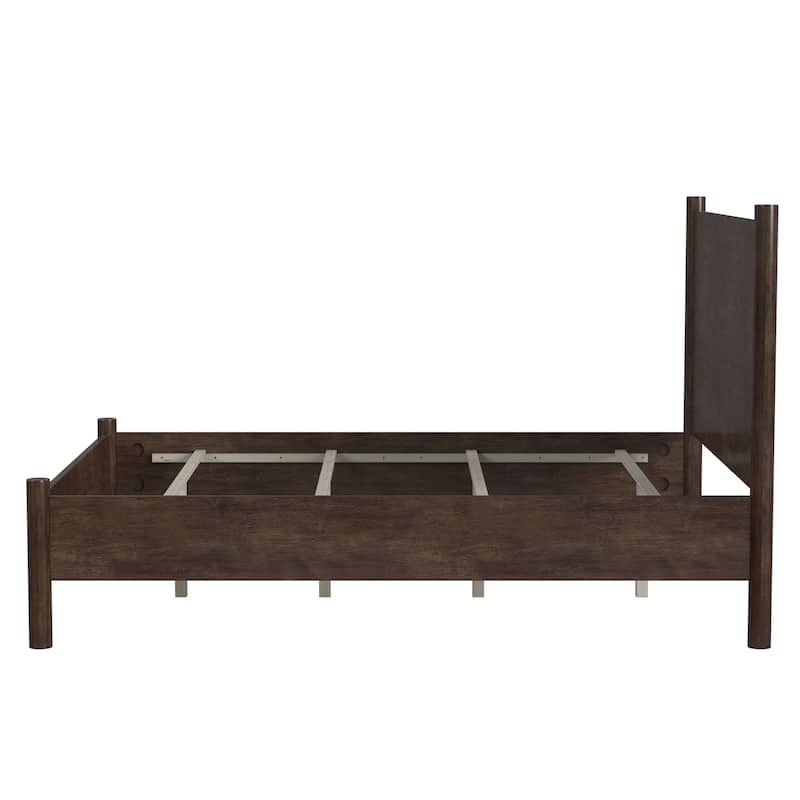 Lennon Rounded Leg Platform Bed