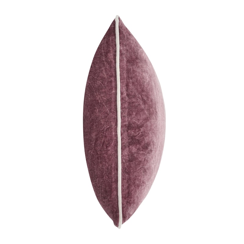 Villa by Classic Home Harriet Velvet Throw Pillow