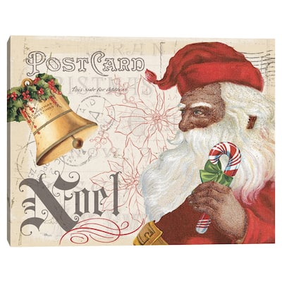 Antique Holiday II Canvas Art Print