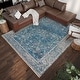 preview thumbnail 5 of 39, Addison Sterling Distressed Border Power Loomed Area Rug