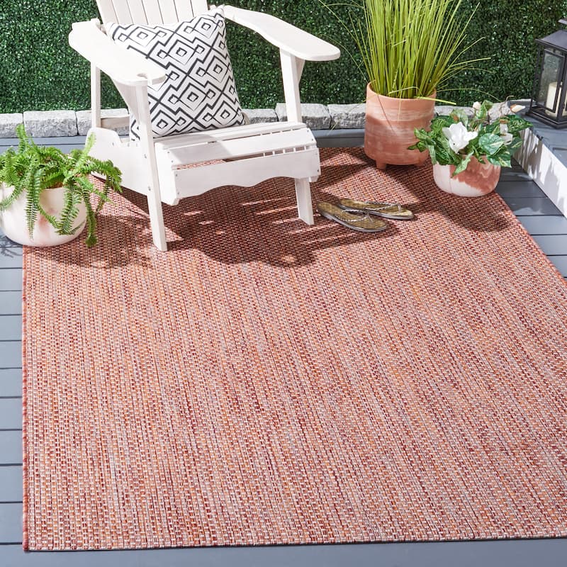 SAFAVIEH Courtyard Jonell Indoor/ Outdoor Patio Backyard Rug