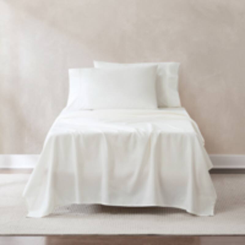 Lush Decor Verona Solid Sheet Set - White - Twin